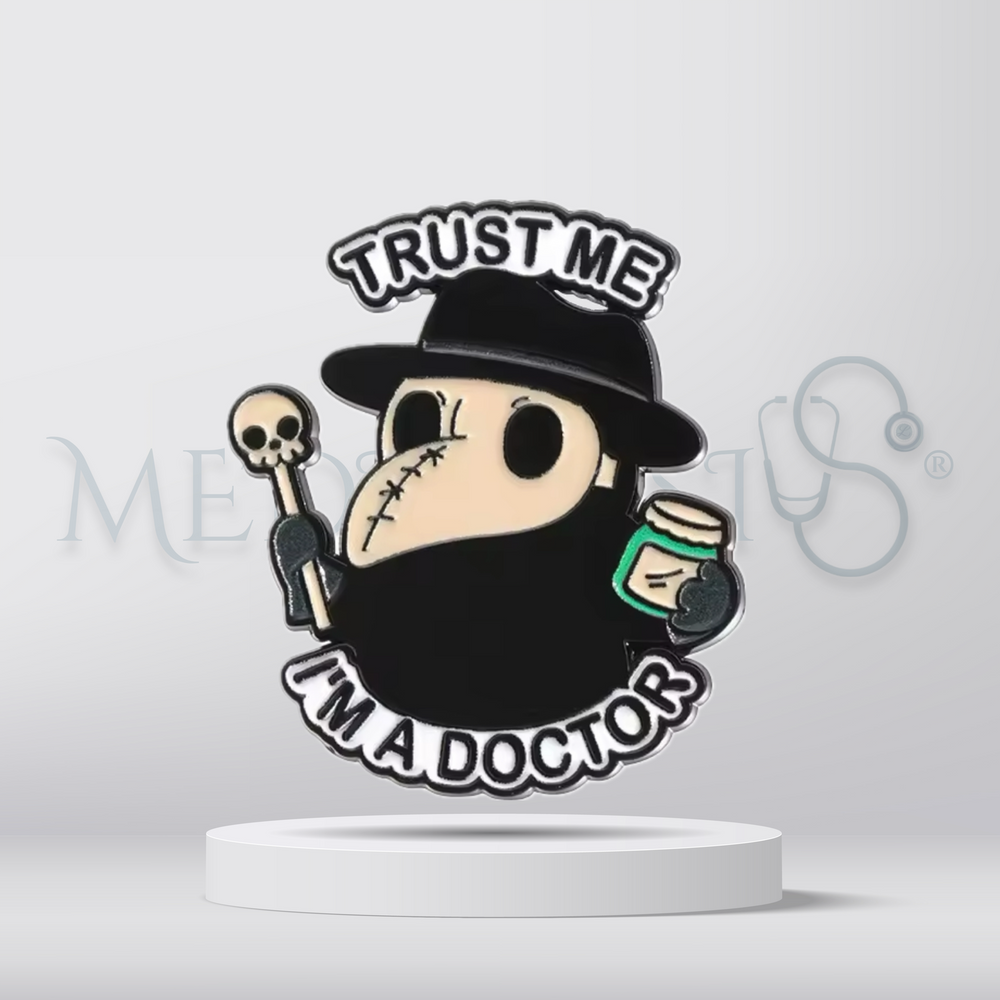 Trust me I’m a doctor – Brooch