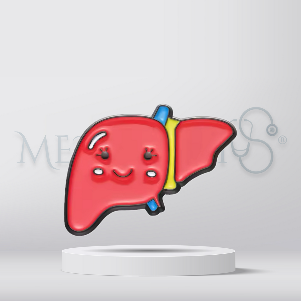 Smiled liver - Brooch