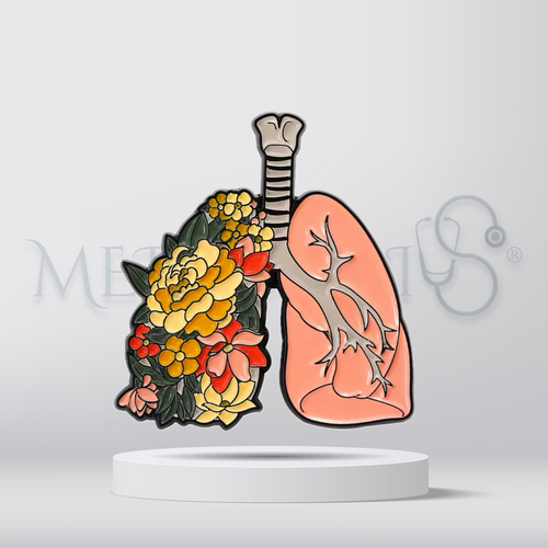 Flowered lung - Brooch