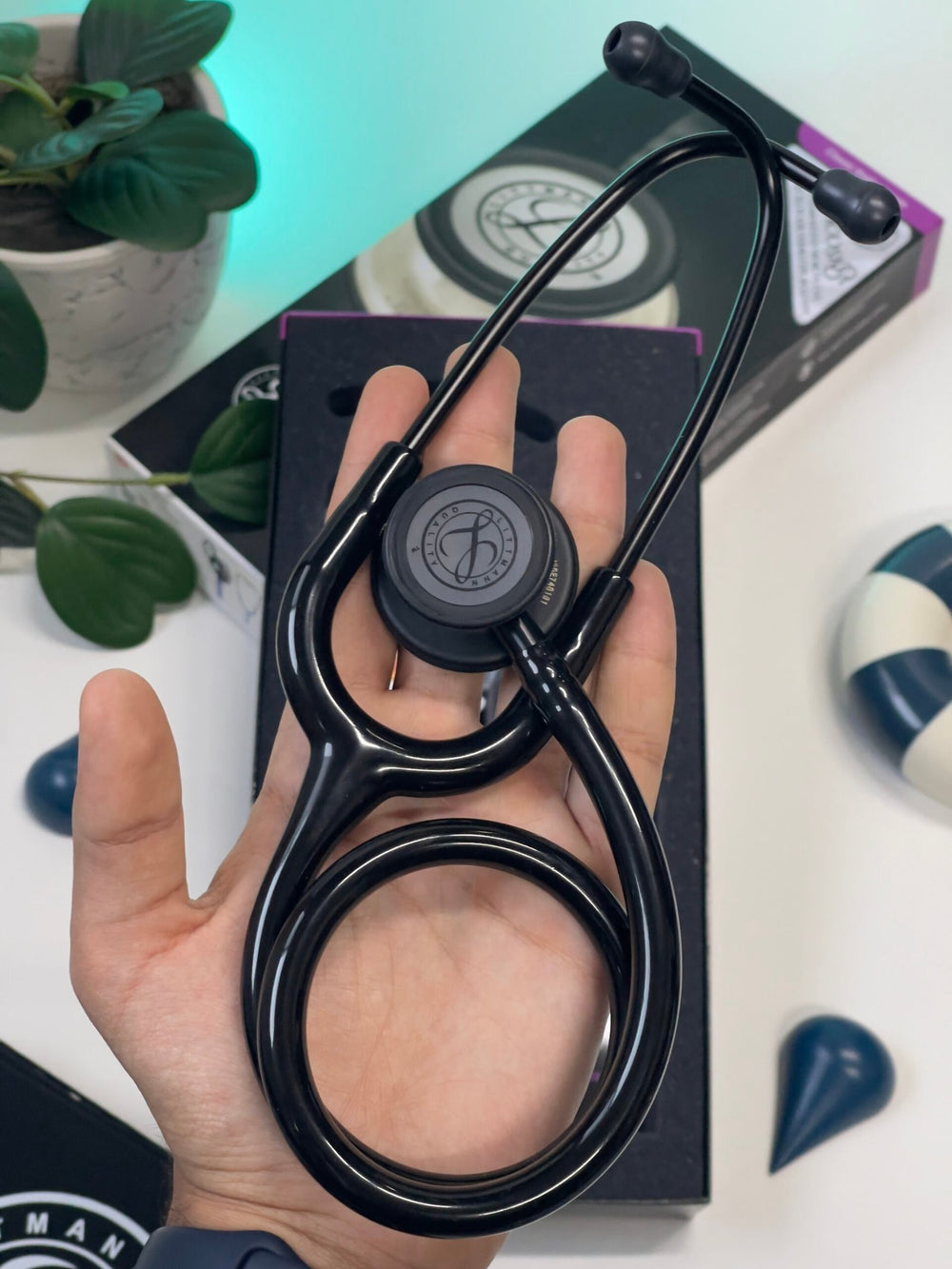 3M™ Littmann® Classic III™ Stethoscope - Black tube & Matte black chest piece 5803