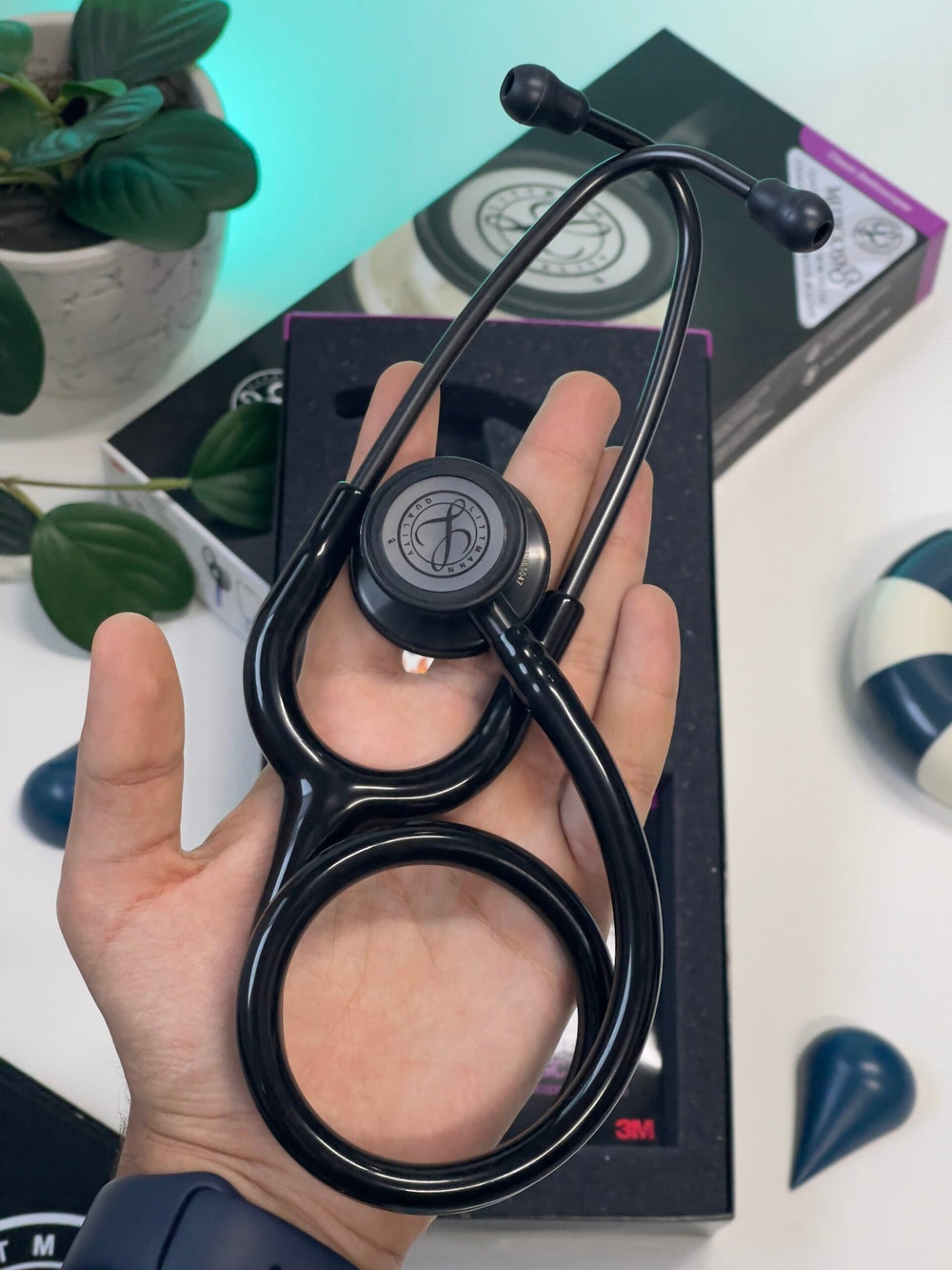 3M™ Littmann® Classic III™ Stethoscope - Black tube & Smoke black chest piece 5811