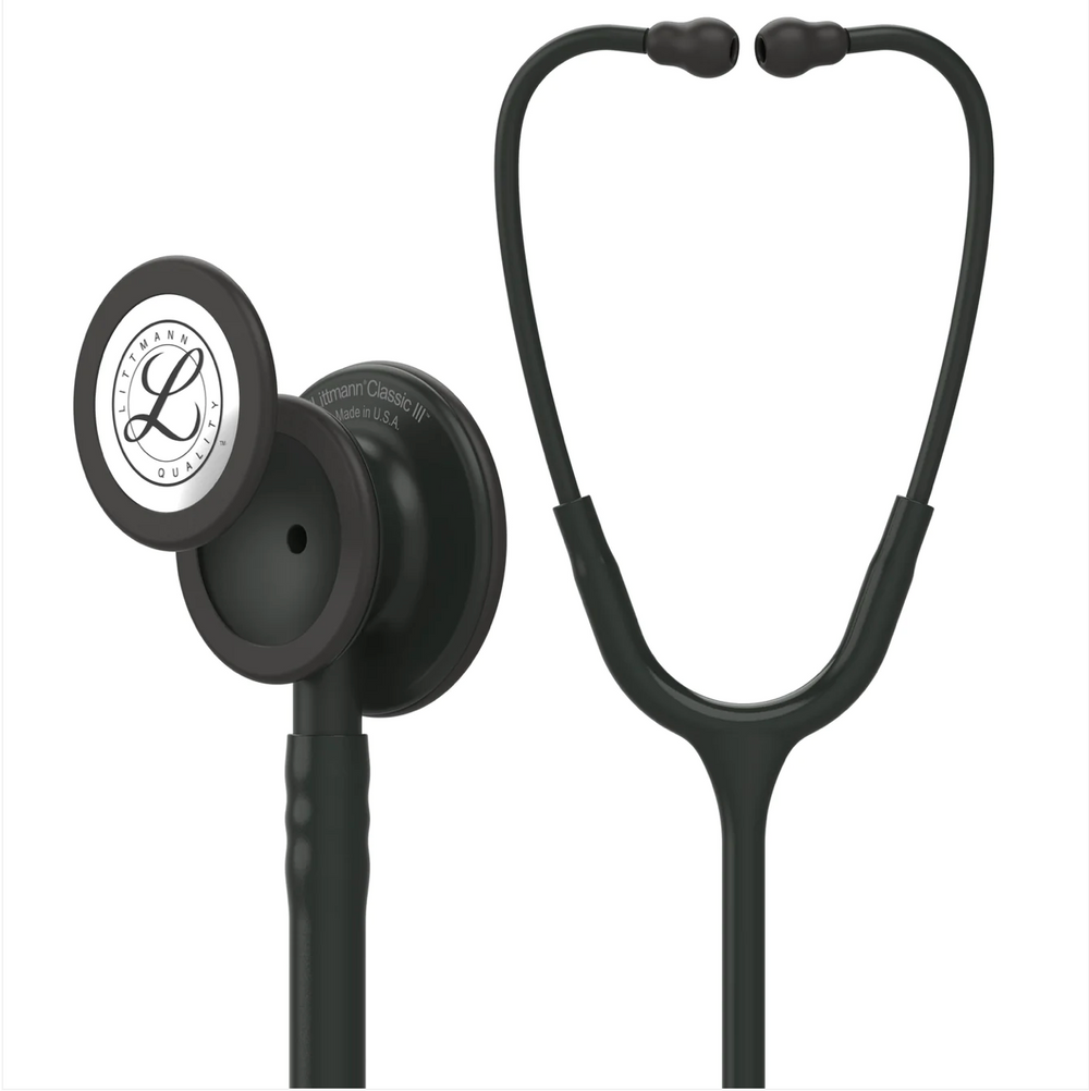 3M™ Littmann® Classic III™ Stethoscope - Black tube & Matte black chest piece 5803