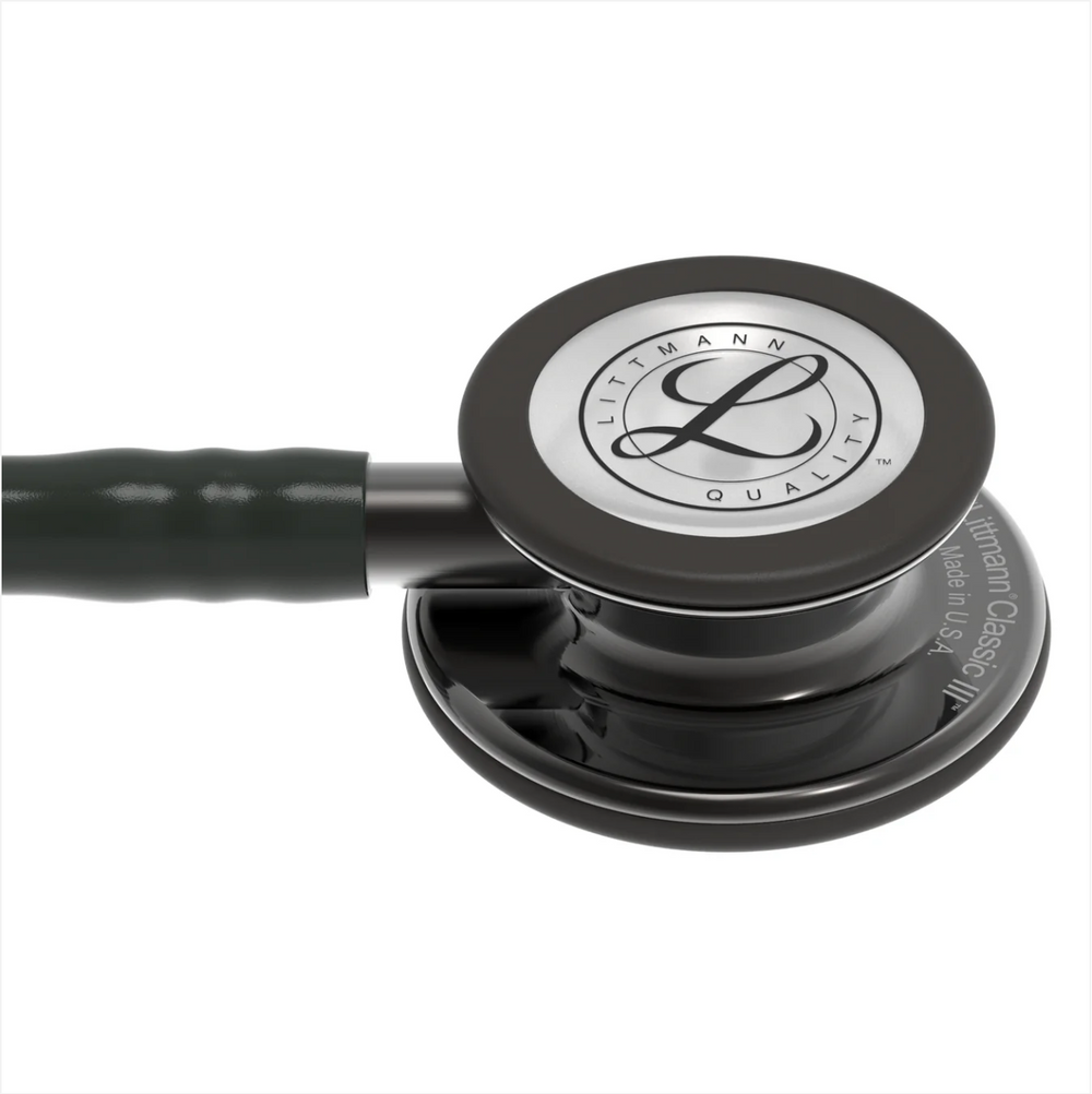 3M™ Littmann® Classic III™ Stethoscope - Black tube & Smoke black chest piece 5811