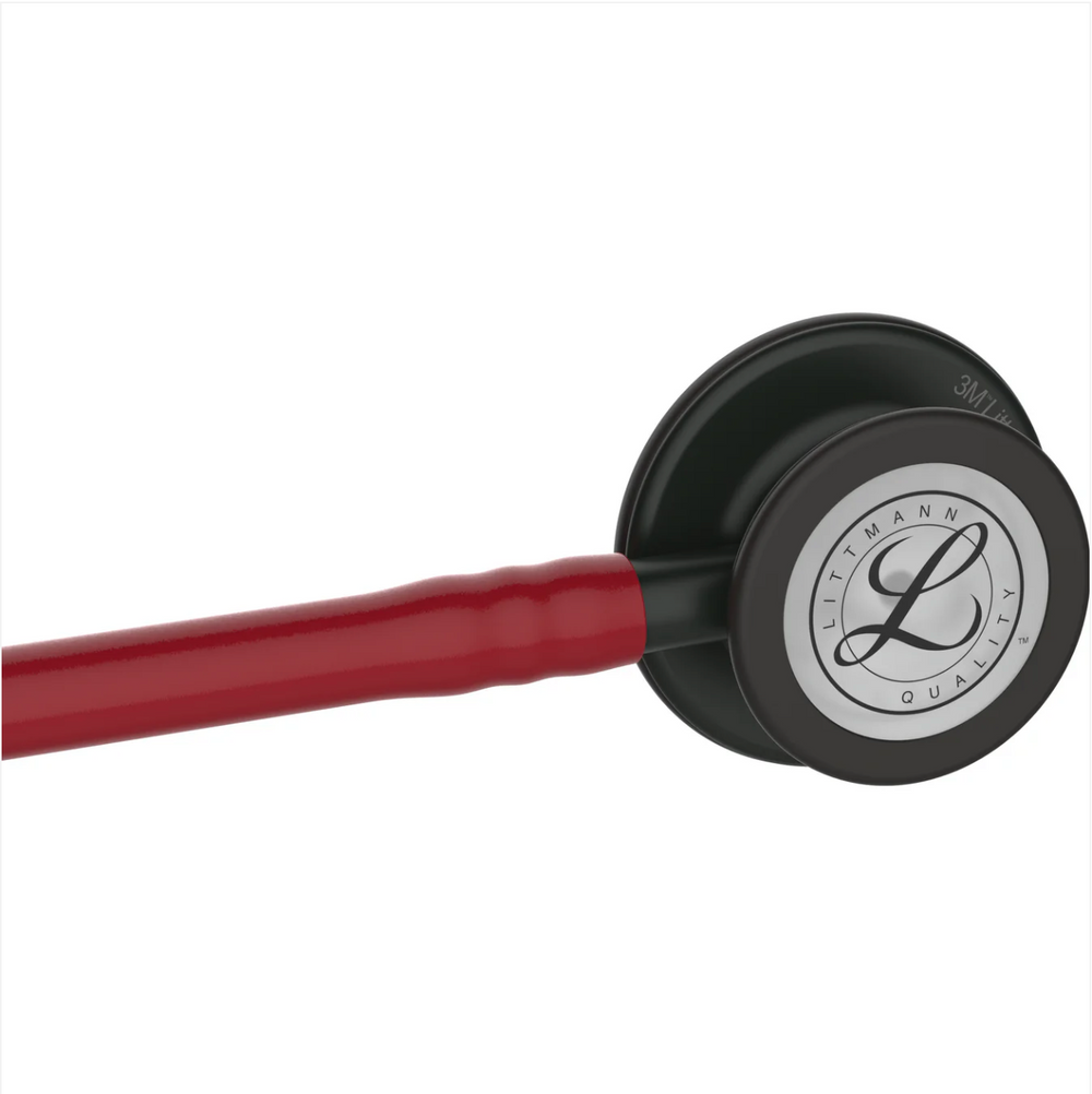 3M™ Littmann® Classic III™ Stethoscope - Burgundy tube & Matte black chest piece 5868