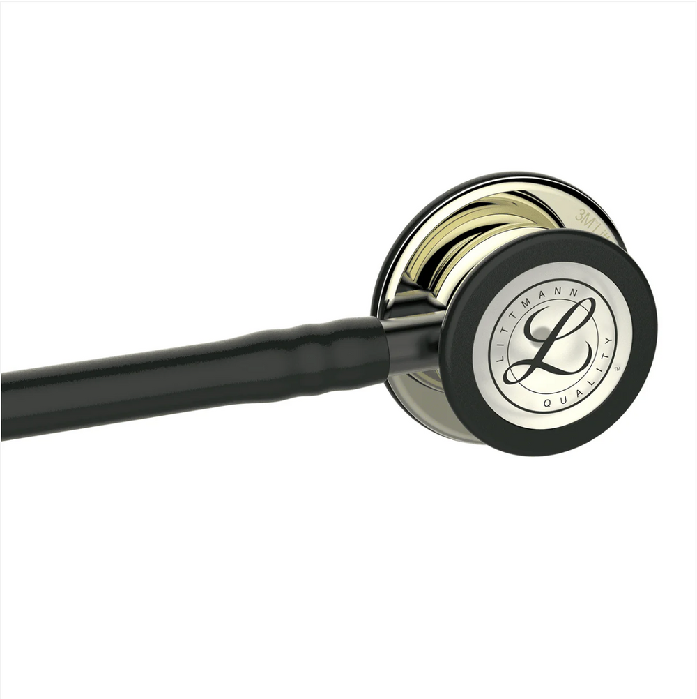 3M™ Littmann® Classic III™ Stethoscope - Black tube & Champagne finish chest piece 5861