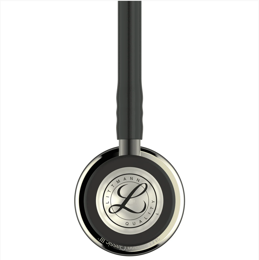 3M™ Littmann® Classic III™ Stethoscope - Black tube & Champagne finish chest piece 5861