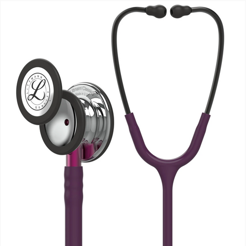 3M™ Littmann® Classic III™ Stethoscope - Plum tube & Mirror finish chest piece 5960