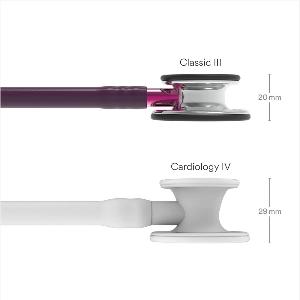 3M™ Littmann® Classic III™ Stethoscope - Plum tube & Mirror finish chest piece 5960