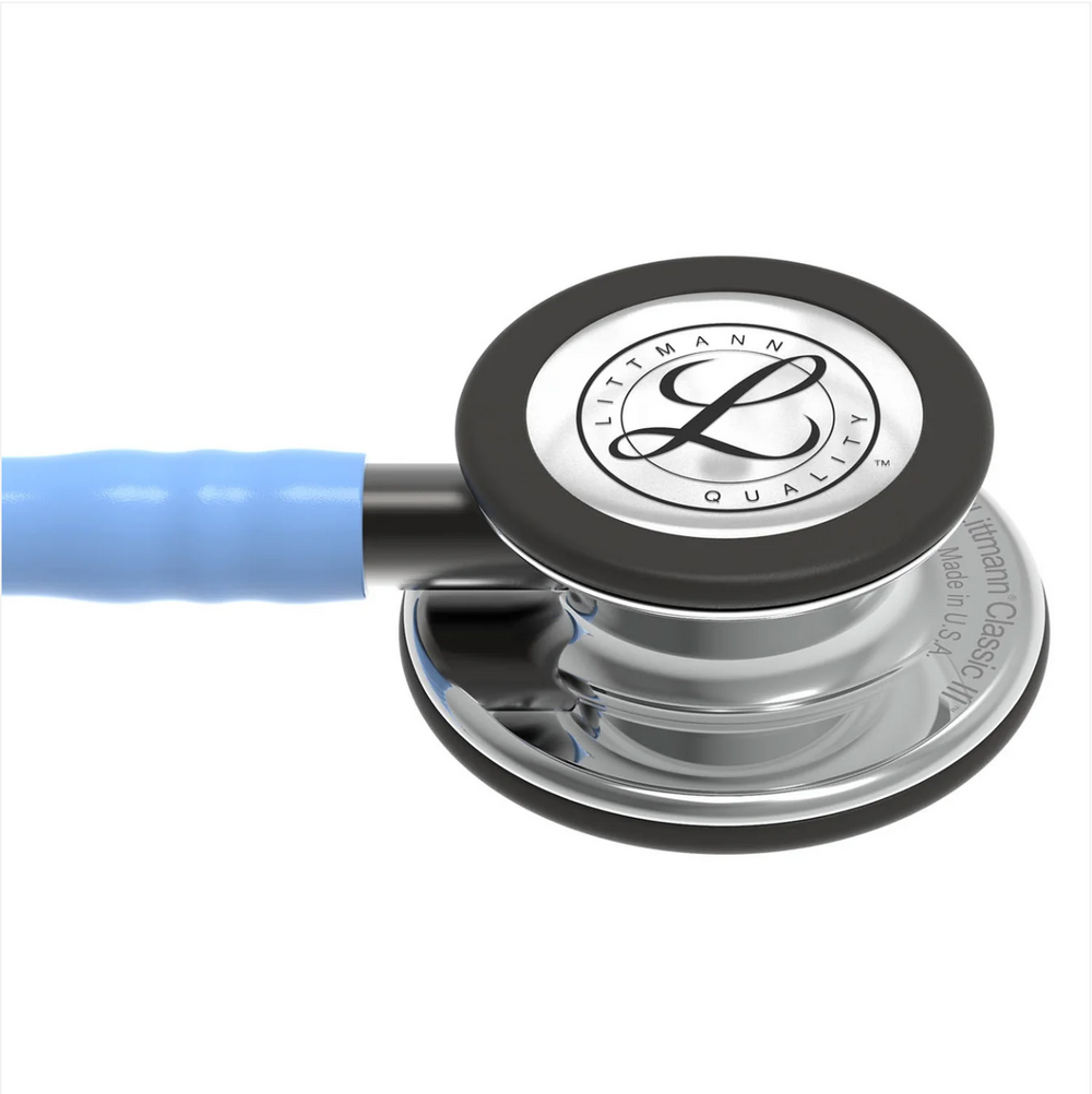 3M™ Littmann® Classic III™ Stethoscope - Ceil blue tube & Mirror finish chest piece 5959