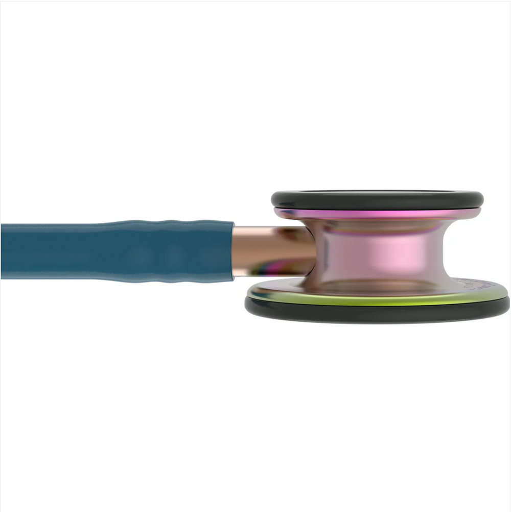 3M™ Littmann® Classic III™ Stethoscope - Caribbean blue tube & Rainbow finish chest piece 5807