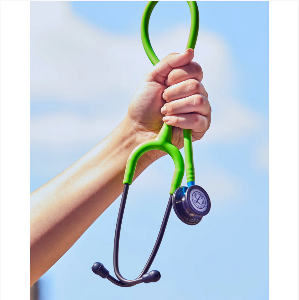 3M™ Littmann® Classic III™ Stethoscope - Lime green tube & Smoke black chest piece 5875