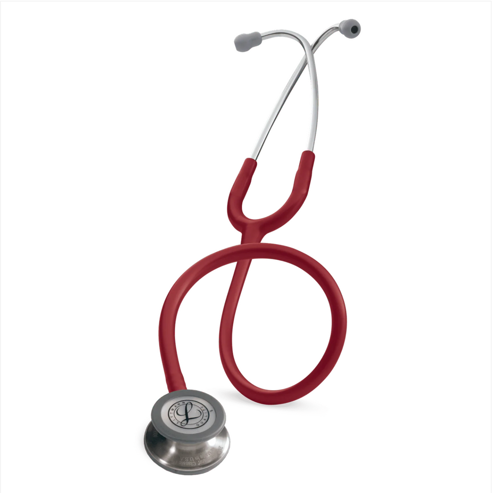 3M™ Littmann® Classic III™ Stethoscope - Burgundy tube & Silver chest piece 5627