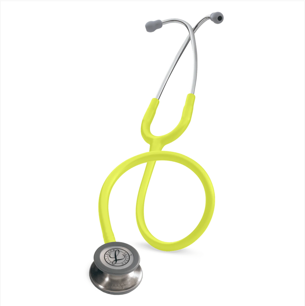 3M™ Littmann® Classic III™ Stethoscope - Lemon Lime tube & Silver chest piece 5839