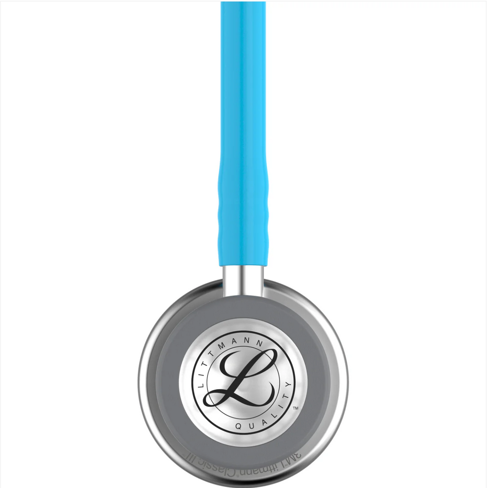 3M™ Littmann® Classic III™ Stethoscope - Turquoise tube & Silver chest piece 5835