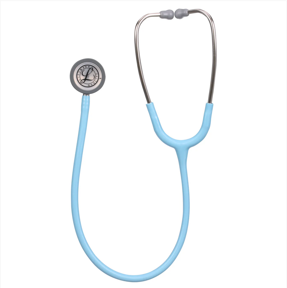 3M™ Littmann® Classic III™ Stethoscope - Marine Blue Satin tube & Silver chest piece 5912C