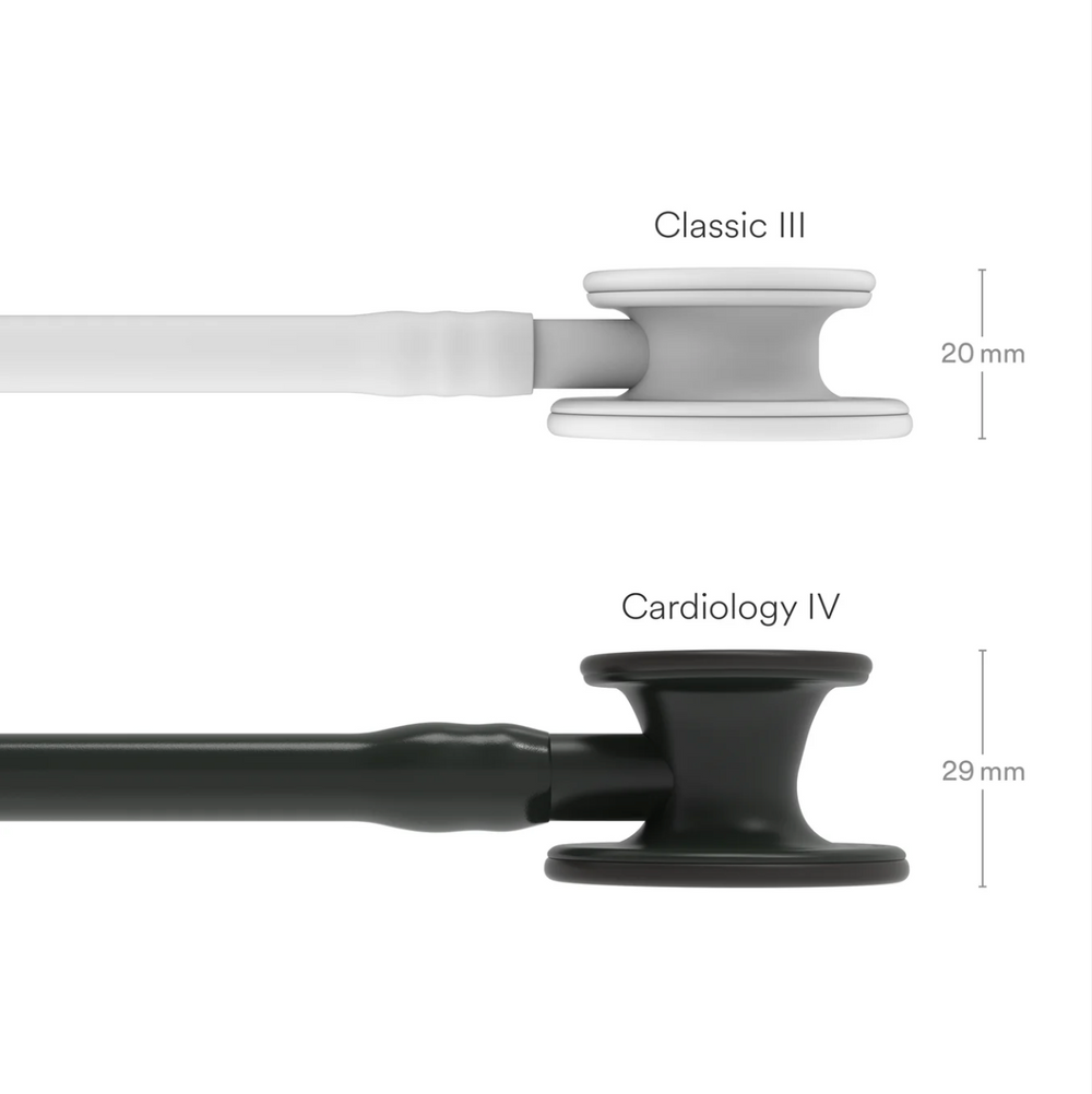 3M™ Littmann® Cardiology IV™ - Black tube & Matte Black chest piece 6163
