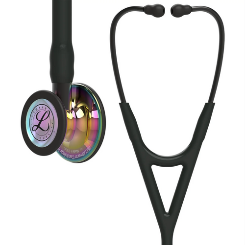 3M™ Littmann® Cardiology IV™ - Black tube & Polished rainbow finish chest piece 6240