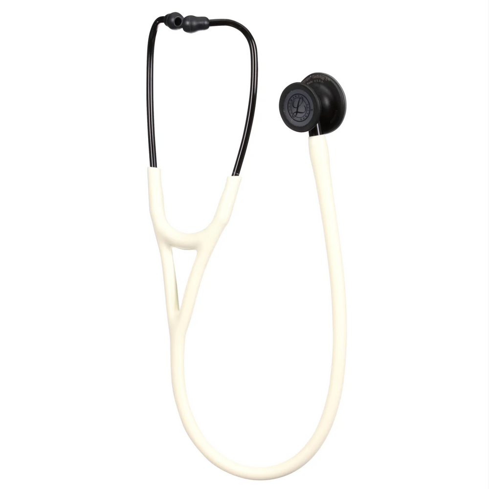 3M™ Littmann® Cardiology IV™ - Alabaster satin tube & Matte black chest piece 6186C