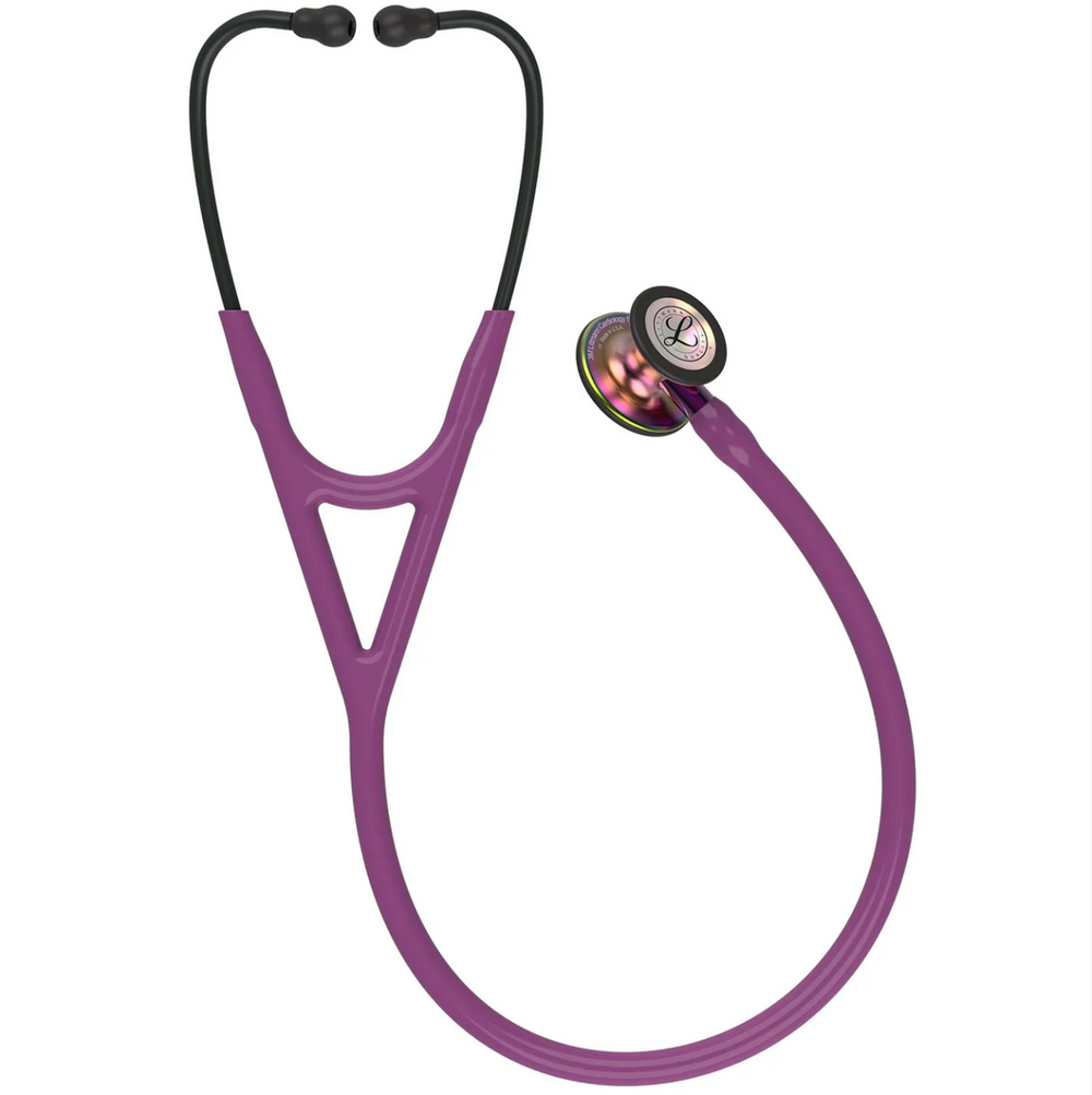3M™ Littmann® Cardiology IV™ - Plum tube & Rainbow finish chest piece 6205