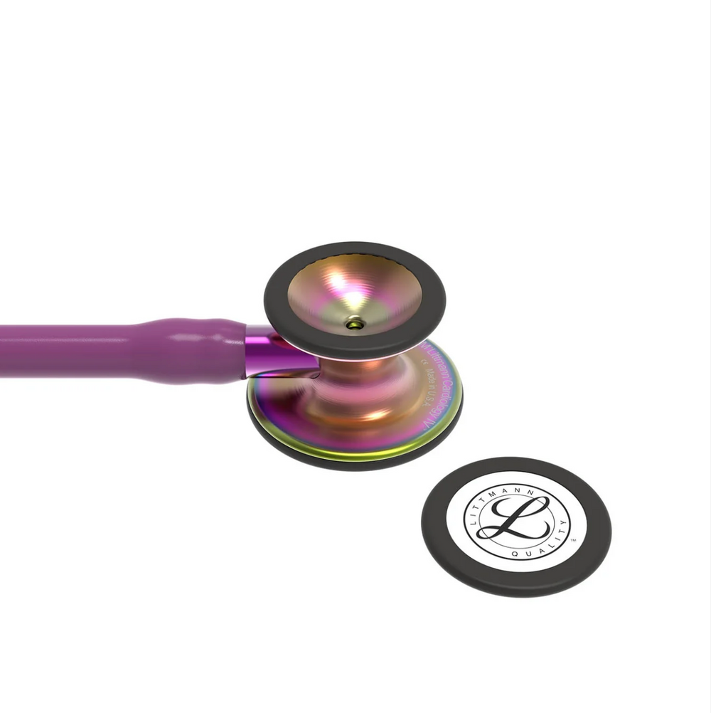 3M™ Littmann® Cardiology IV™ - Plum tube & Rainbow finish chest piece 6205