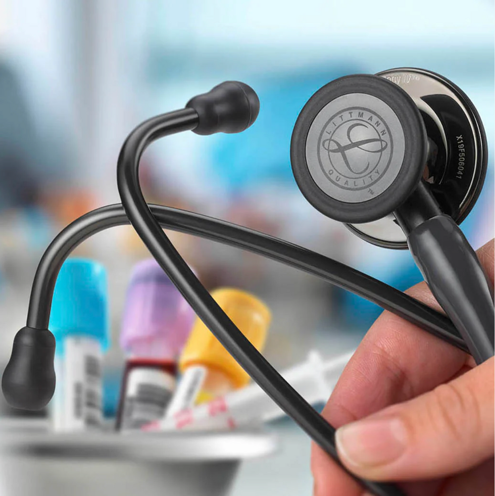 3M™ Littmann® Cardiology IV™ - Gray tube & Polished Smoke chest piece 6238