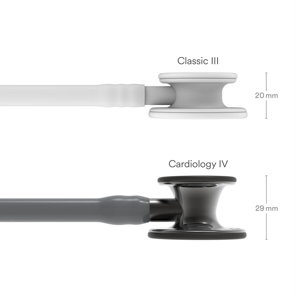 3M™ Littmann® Cardiology IV™ - Gray tube & Polished Smoke chest piece 6238