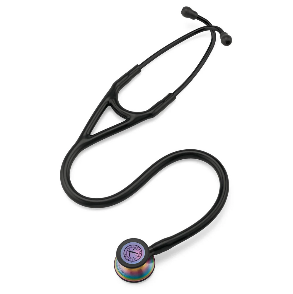 3M™ Littmann® Cardiology IV™ - Black tube & Rainbow finish chest piece 6165