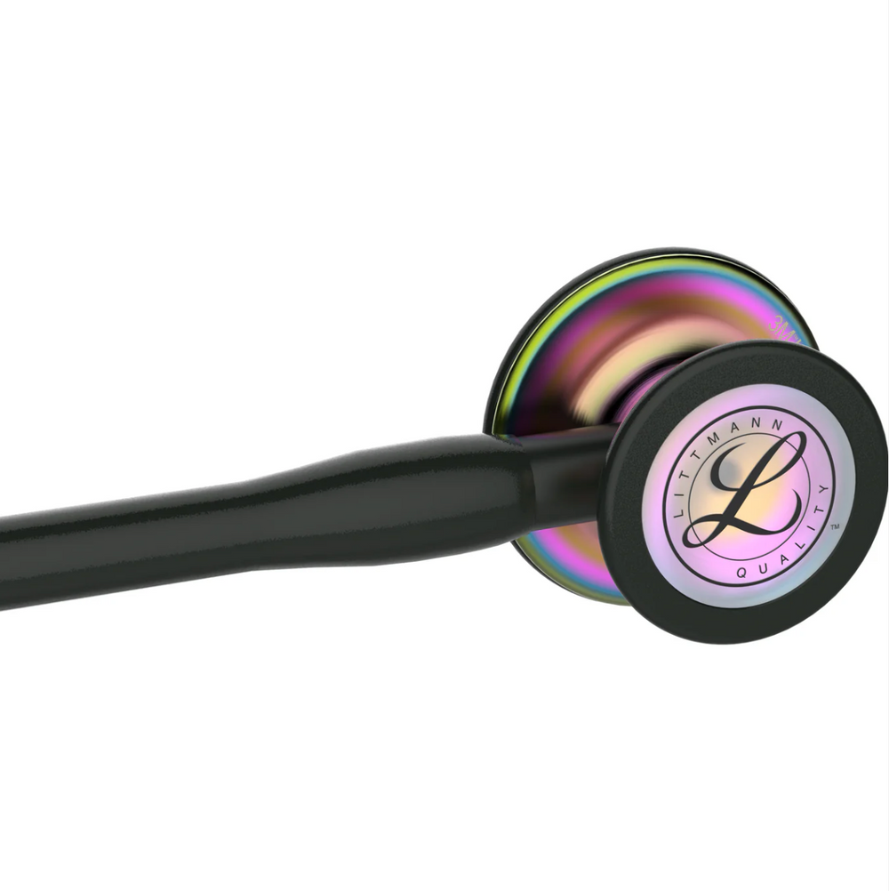 3M™ Littmann® Cardiology IV™ - Black tube & Rainbow finish chest piece 6165