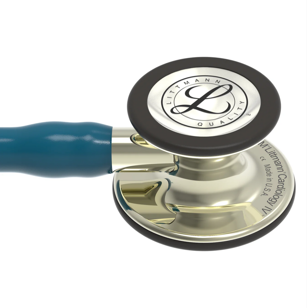 3M™ Littmann® Cardiology IV™ - Caribbean blue & Champagne finsh chest piece 6190