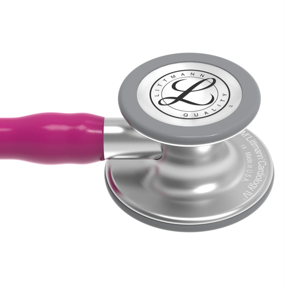 3M™ Littmann® Cardiology IV™ - Raspberry tube & Silver chest piece 6158