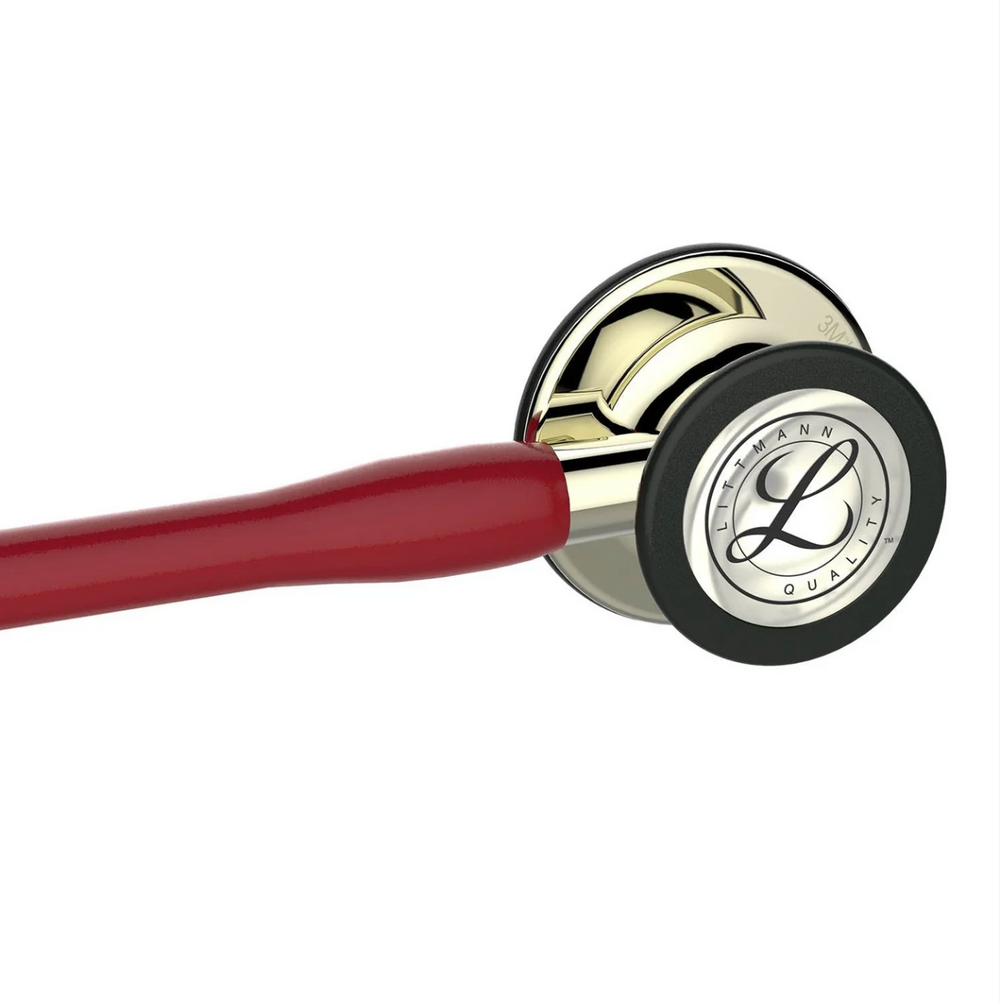 3M™ Littmann® Cardiology IV™ - Burgundy tube & Champagne finish chest piece 6176