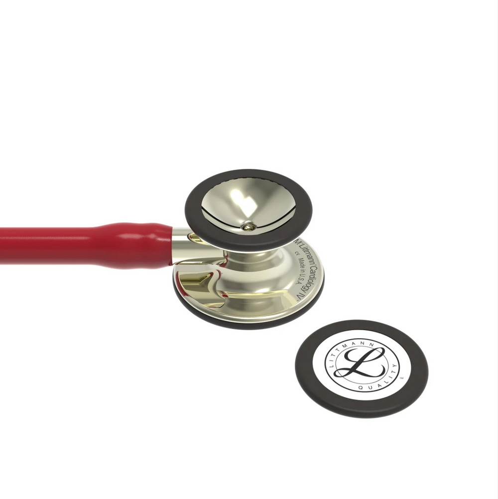 3M™ Littmann® Cardiology IV™ - Burgundy tube & Champagne finish chest piece 6176