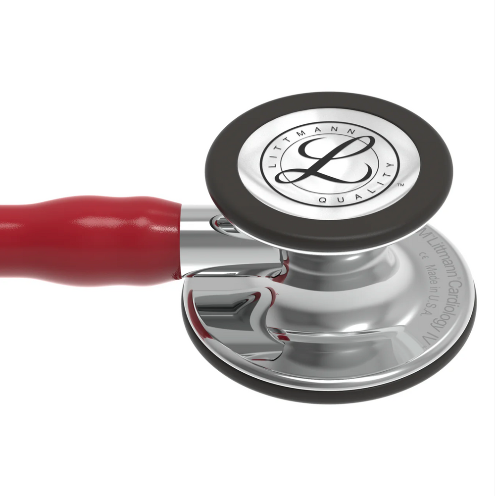 3M™ Littmann® Cardiology IV™ - Burgundy tube & Mirror finish chest piece 6170