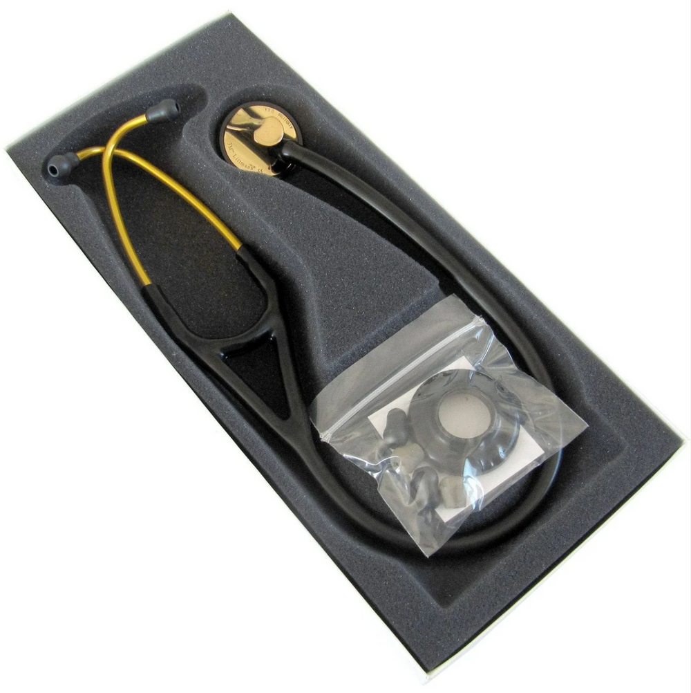 3M™ Littmann® Master Cardiology™ - Black tube & Brass finish chest piece 2175