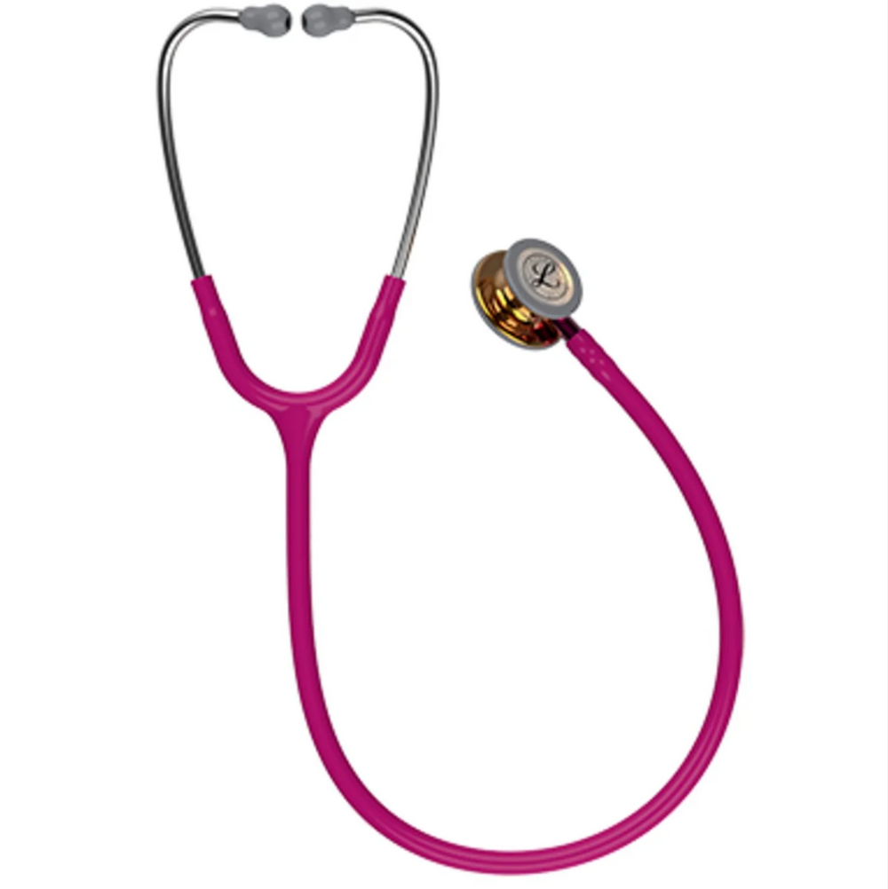 3M™ Littmann® Classic III™ Stethoscope - Raspberry tube & High polished copper finish chest piece "Limited Edition" 5647