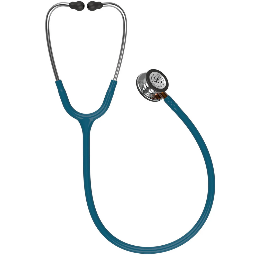 3M™ Littmann® Classic III™ Stethoscope - Caribbean blue tube & Mirror finish chest piece "Limited Edition" 5874