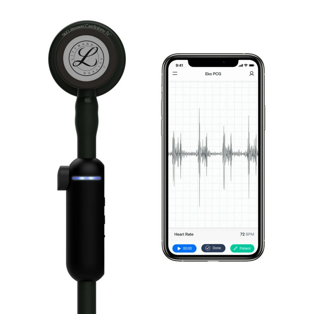 3M™ Littmann® CORE Digital - Black tube & Matte black chest piece 8480