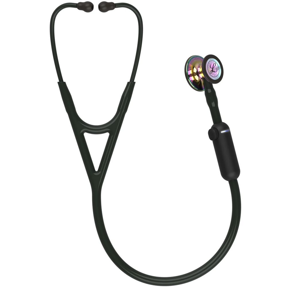 3M™ Littmann® CORE Digital - Black tube & High polish rainbow chest piece 8570
