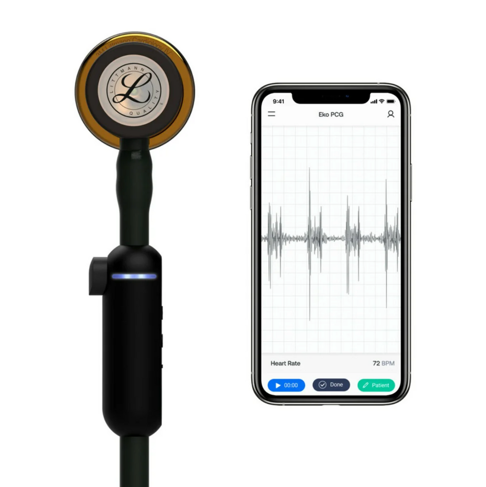 3M™ Littmann® CORE Digital - Black tube & High polish copper chest piece 8870