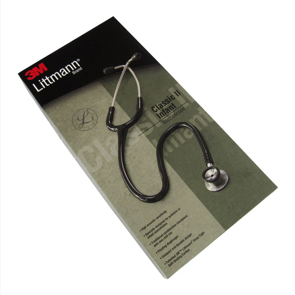 3M™ Littmann® Classic II Infant - Black tube & Silver chest piece 2114