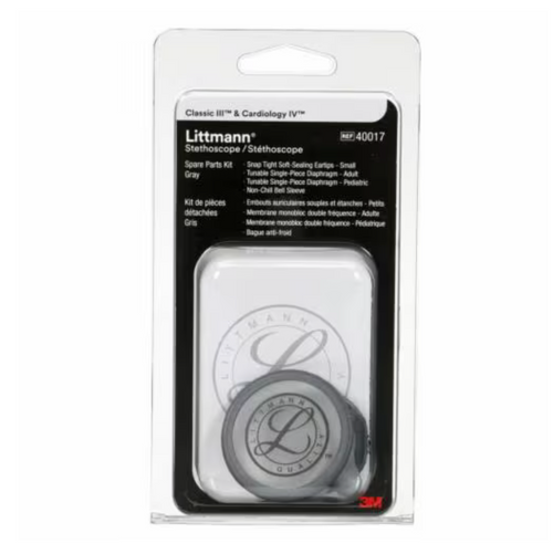 3M™ Littmann® Classic III/Cardiology IV/CORE Digital Stethoscopes Spare Parts Kit - Gray