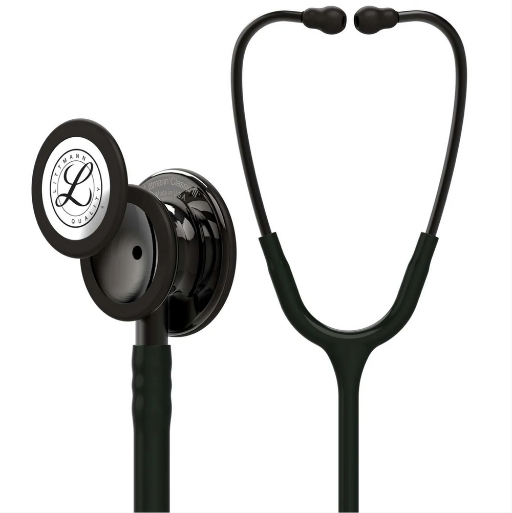 3M™ Littmann® Classic III™ Stethoscope - Black tube & Smoke black chest piece 5811