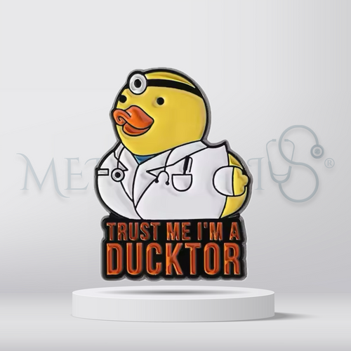 Trust me I'm a ducktor - Brooch