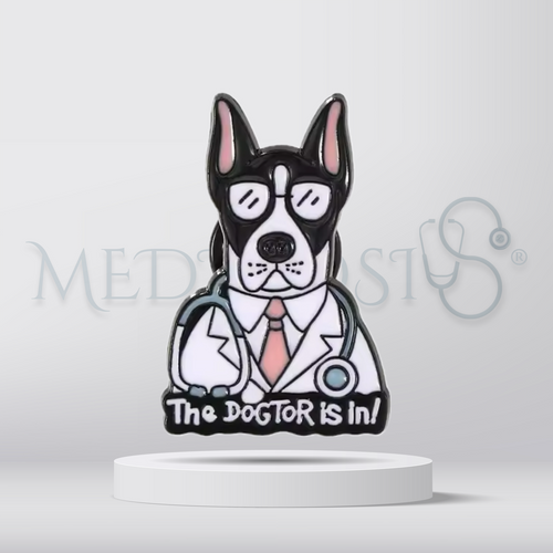 The dogtor is in! - Brooch