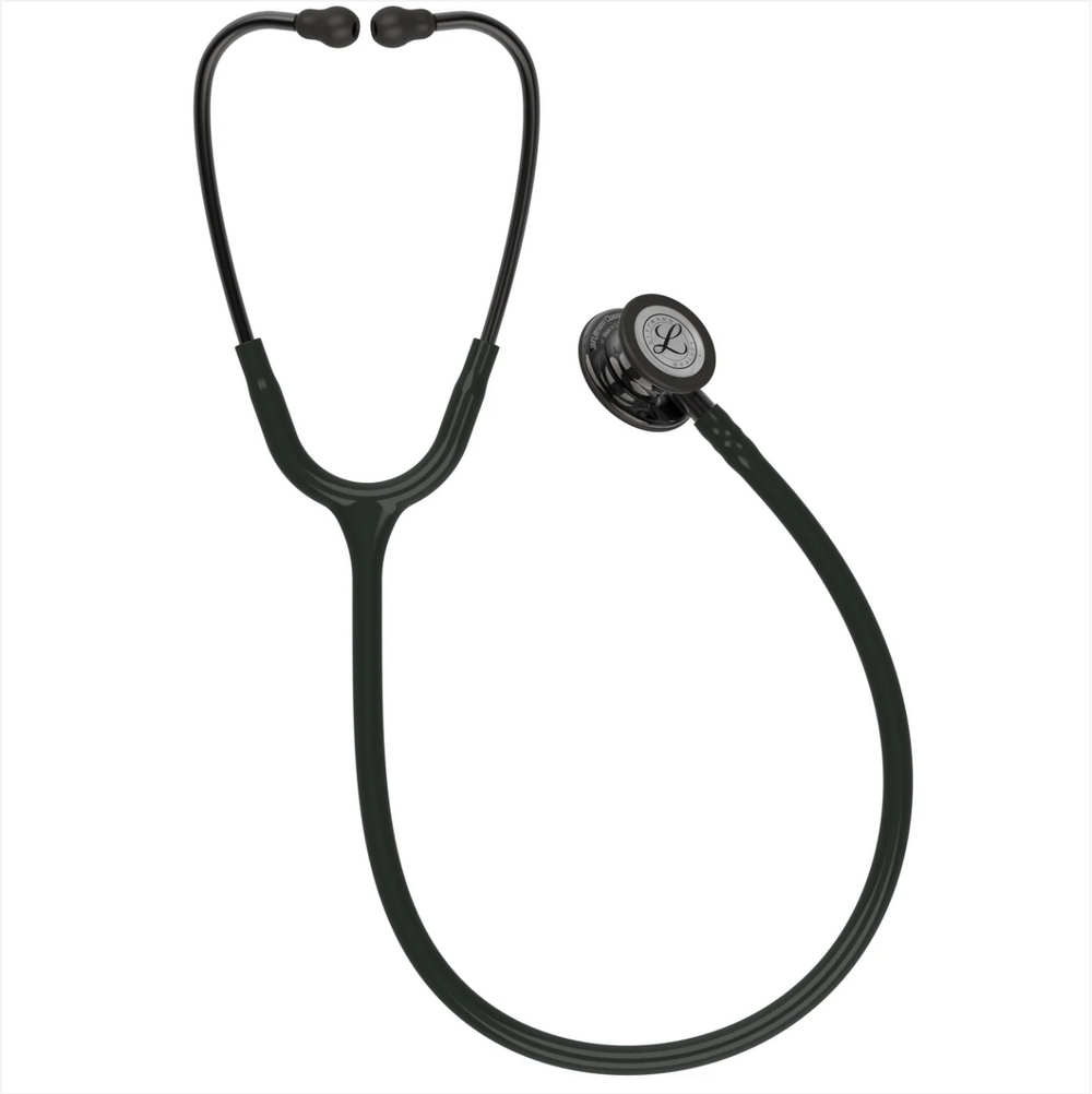 3M™ Littmann® Classic III™ Stethoscope - Black tube & Smoke black chest piece 5811