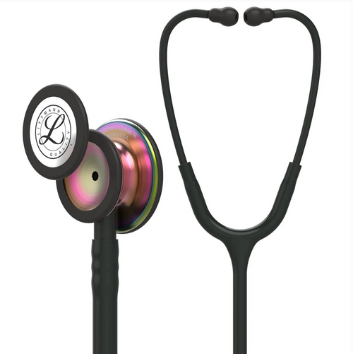 3M™ Littmann® Classic III™ Stethoscope  - Black tube &amp; Rainbow finish chest piece 5870