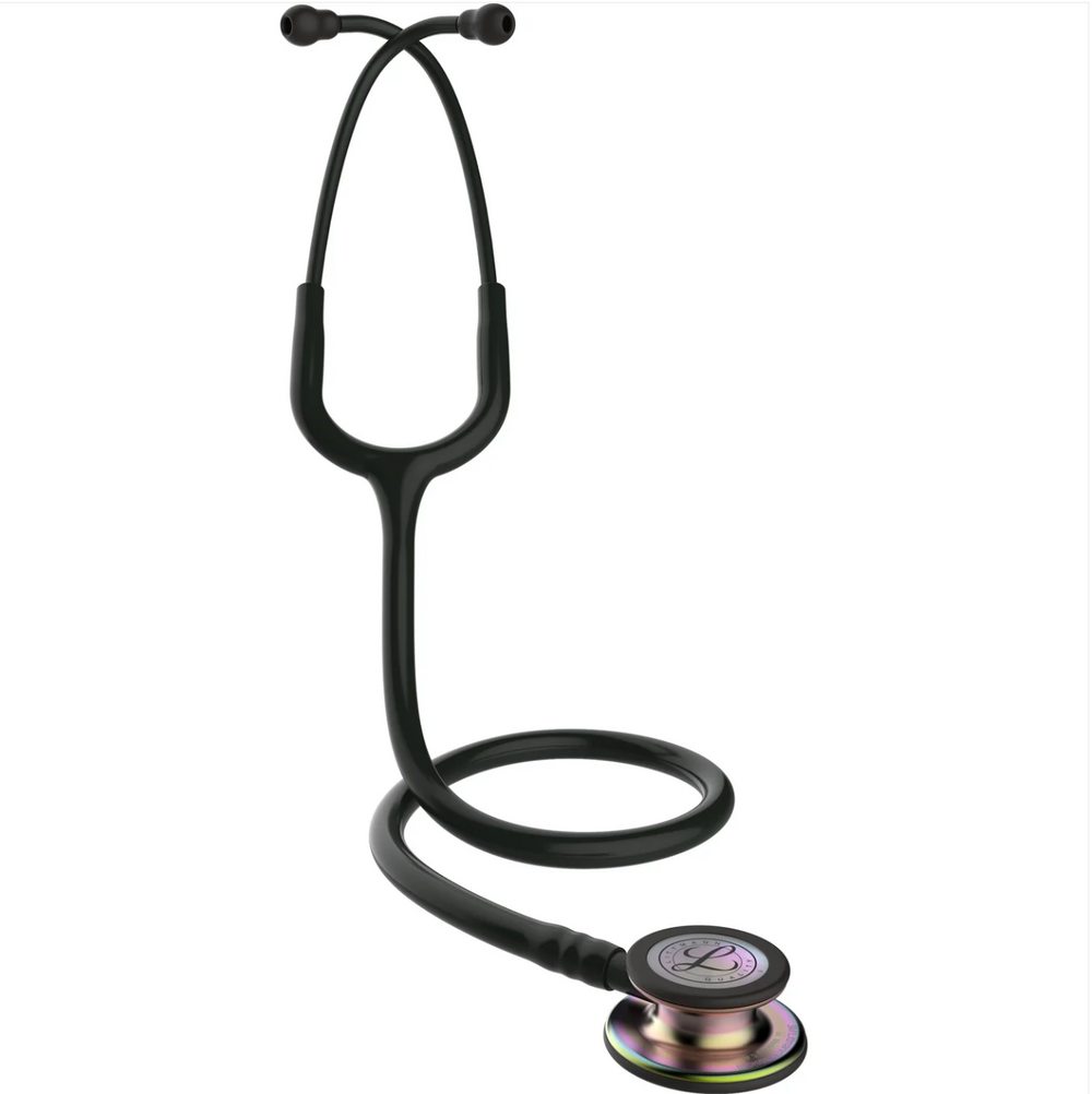 3M™ Littmann® Classic III™ Stethoscope  - Black tube &amp; Rainbow finish chest piece 5870