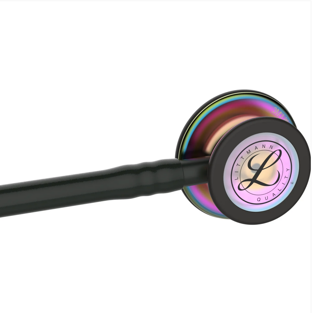 3M™ Littmann® Classic III™ Stethoscope  - Black tube &amp; Rainbow finish chest piece 5870