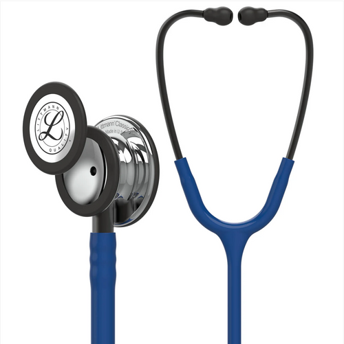 3M™ Littmann® Classic III™ Stethoscope - Navy blue tube & Mirror finish chest piece 5863