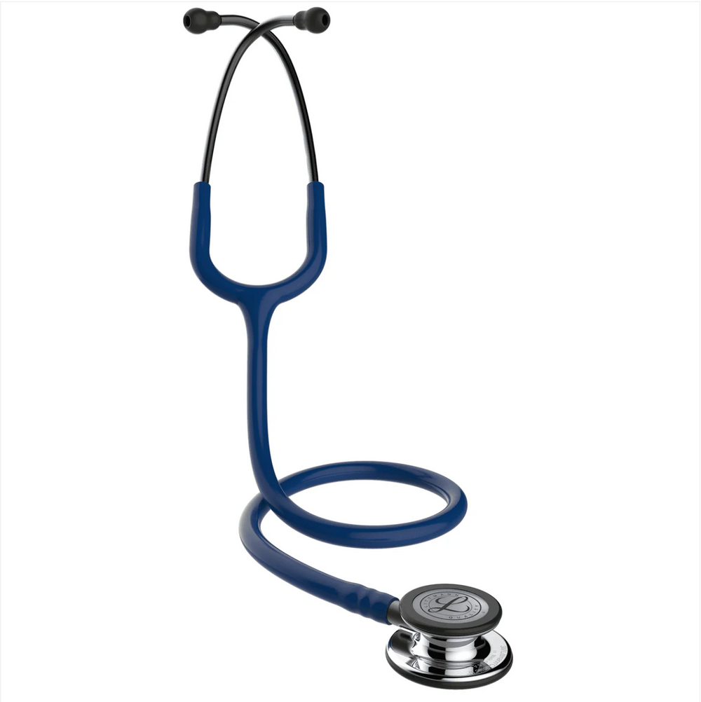 3M™ Littmann® Classic III™ Stethoscope - Navy blue tube & Mirror finish chest piece 5863